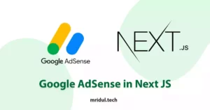How to add Google AdSense in Next JS