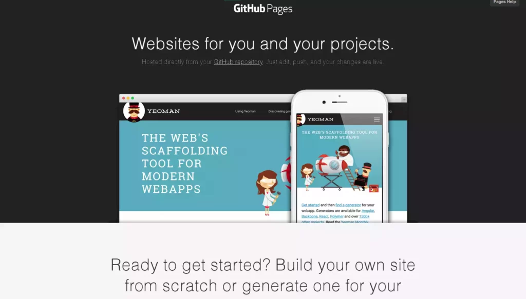 GitHub Pages Home Page