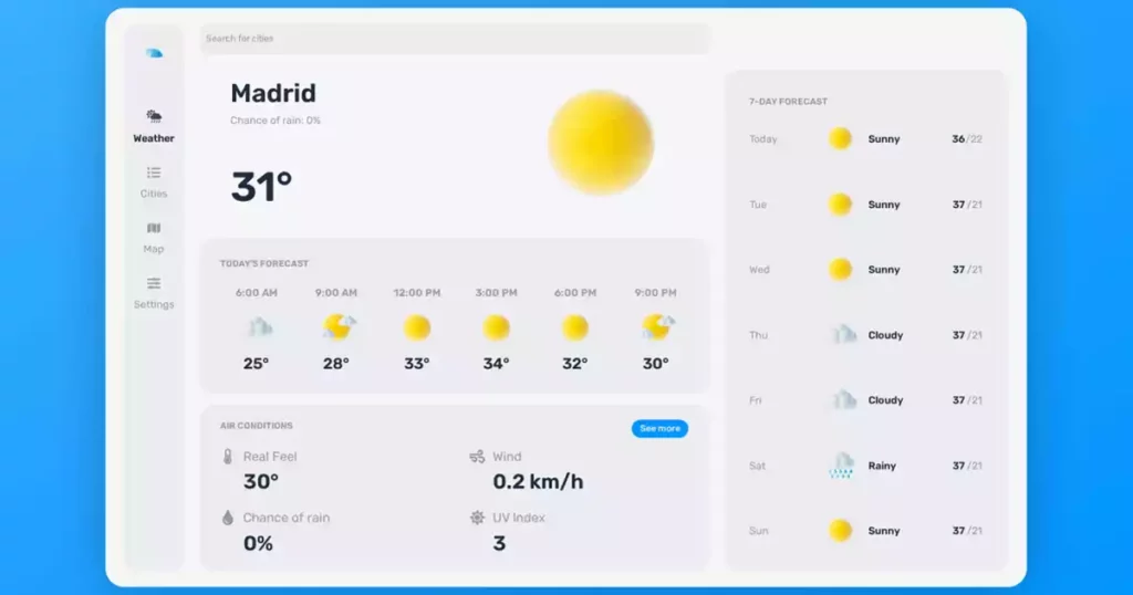 Weather App with Next JS