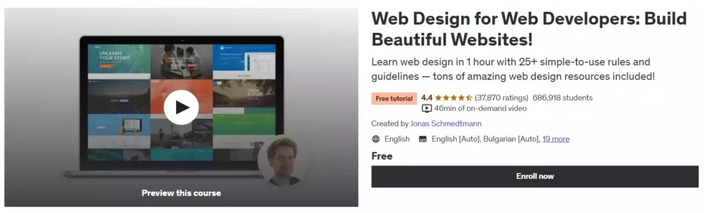 9. Web Design for Web Developers - Build Beautiful Websites!