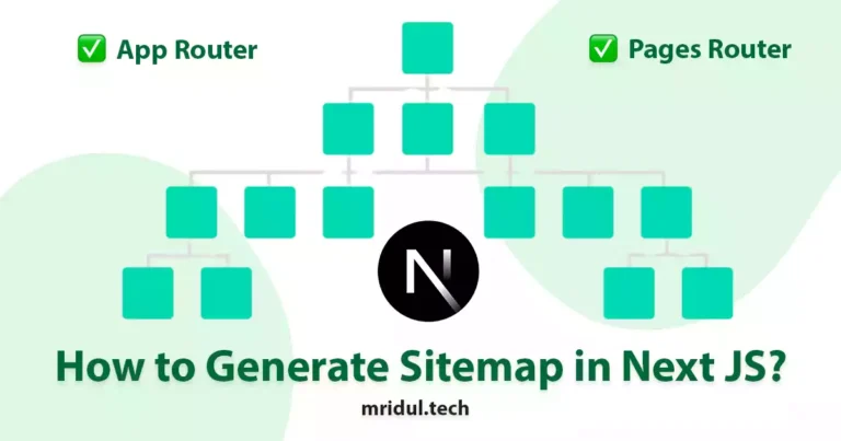 How to Generate Sitemap in Next JS?